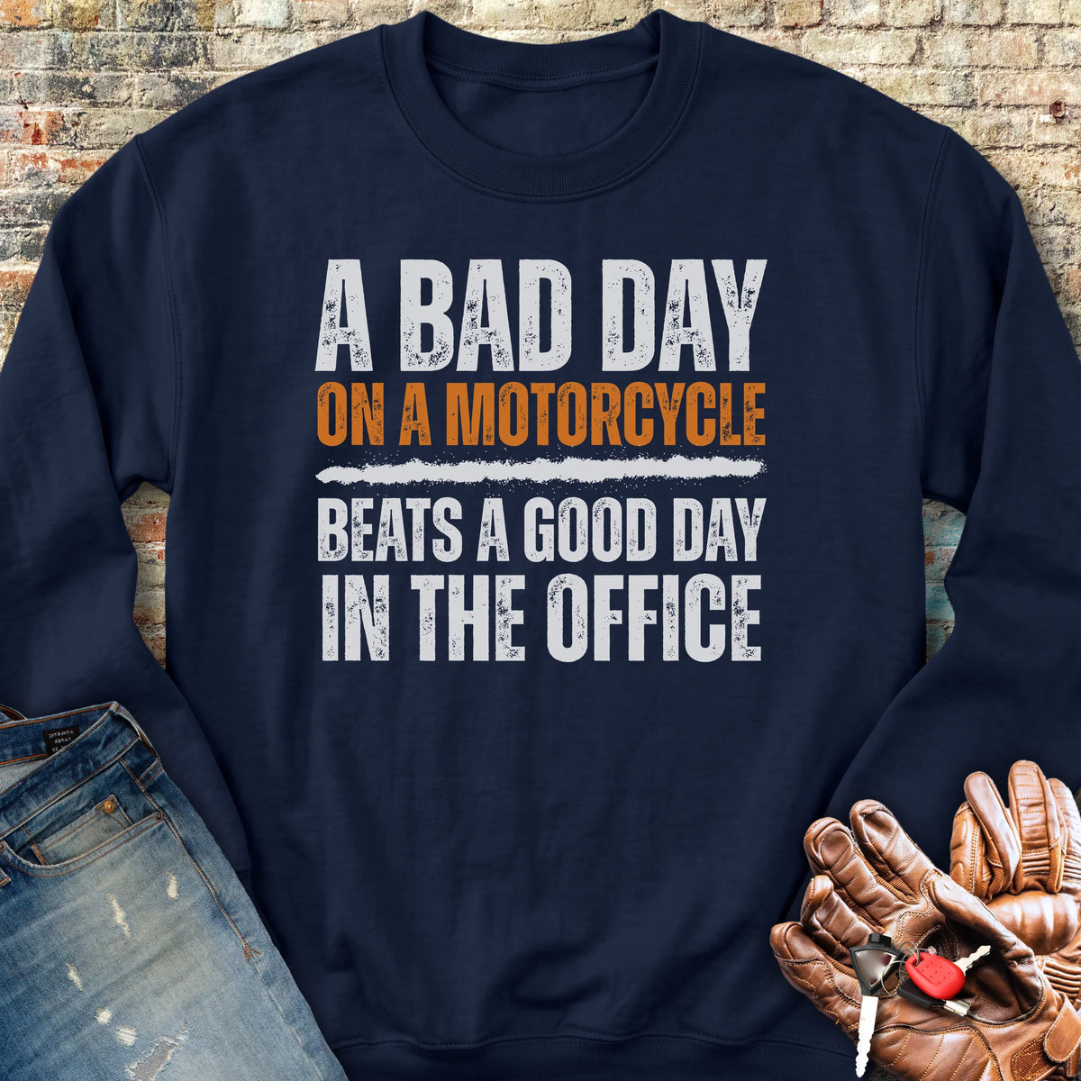 A Bad Day Sweatshirt - Navy