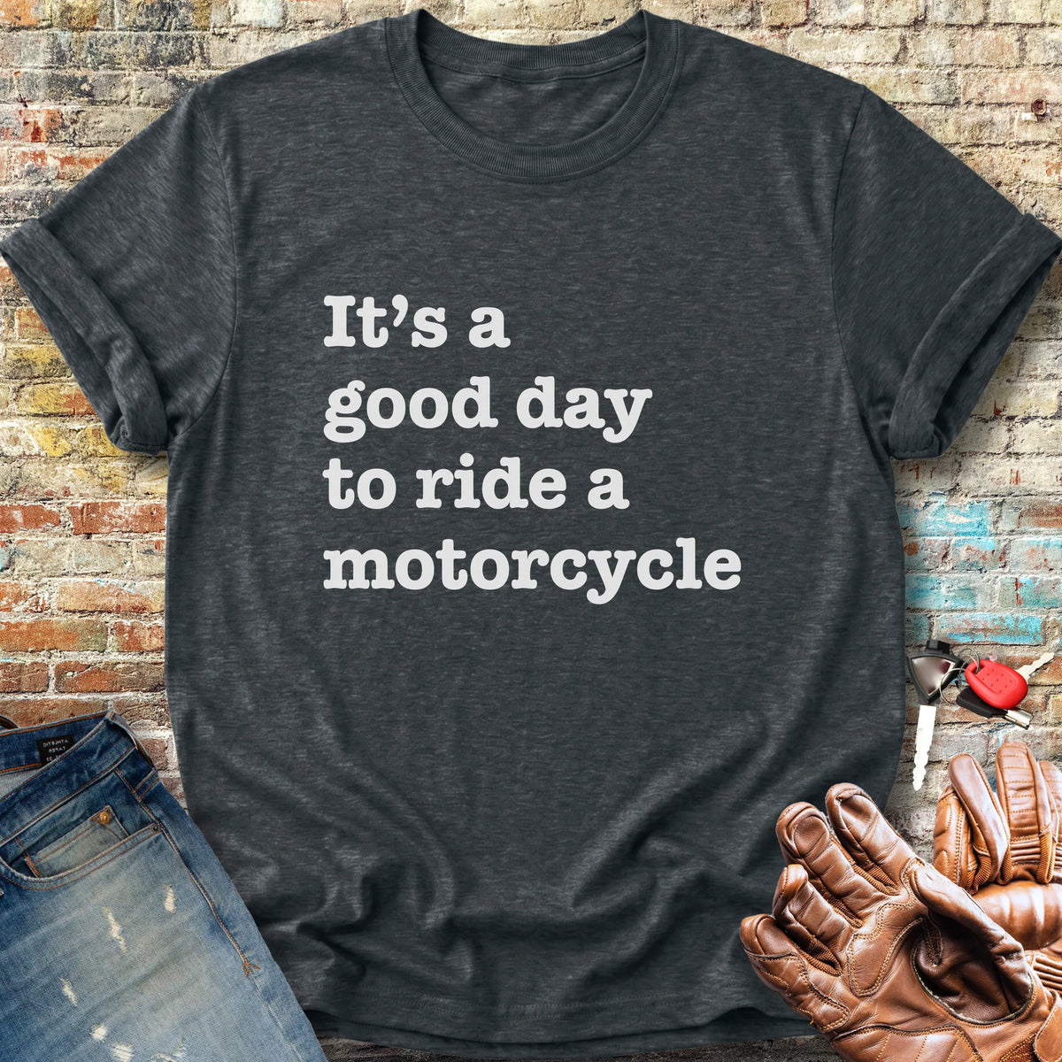 A Good Day Classic T-Shirt - Dark Heather