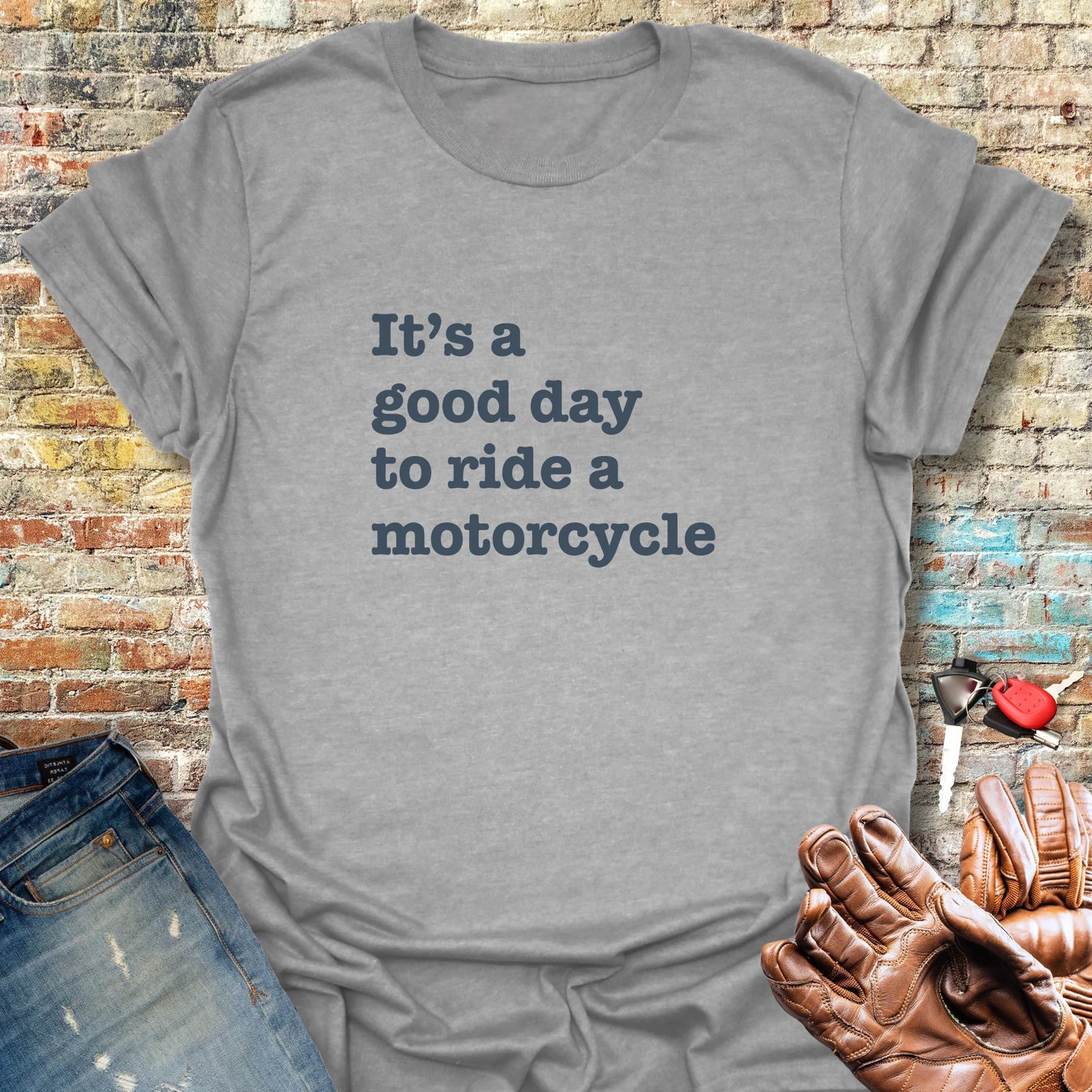 A Good Day T-Shirt - Sport Grey