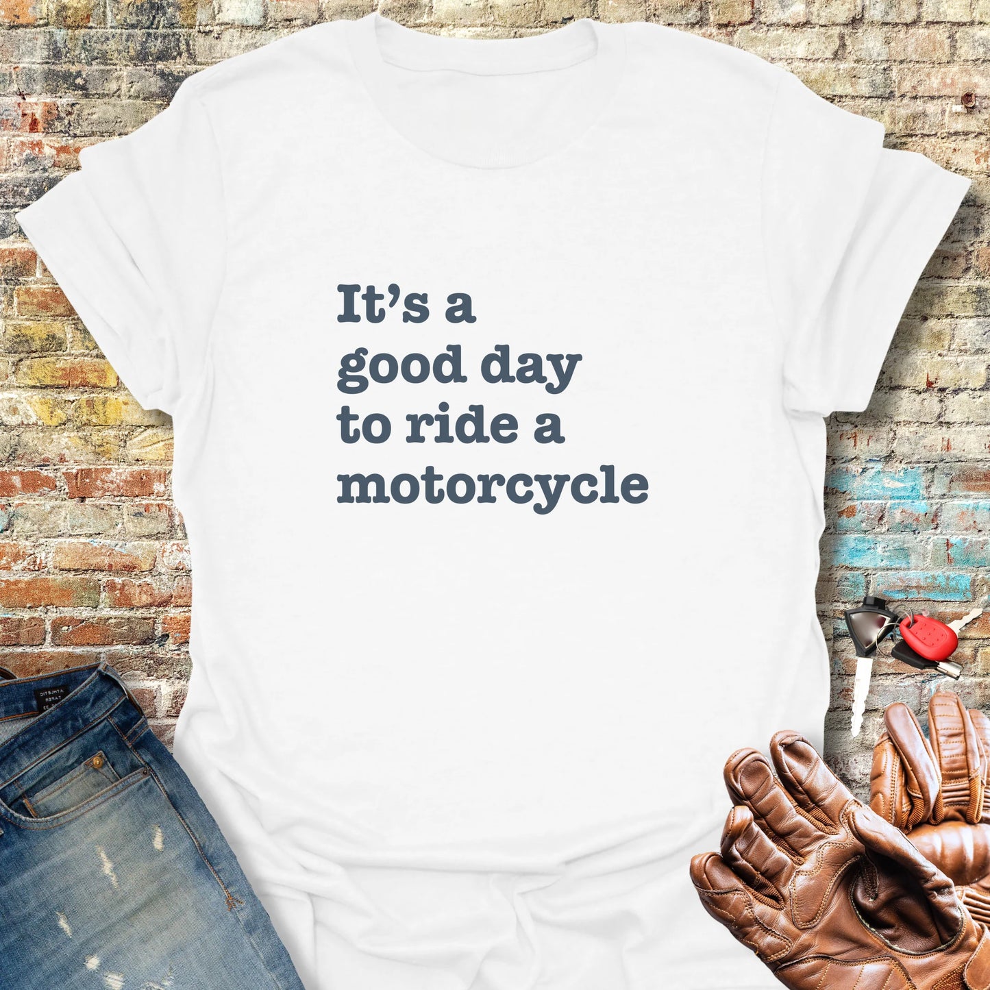 A Good Day T-Shirt - White