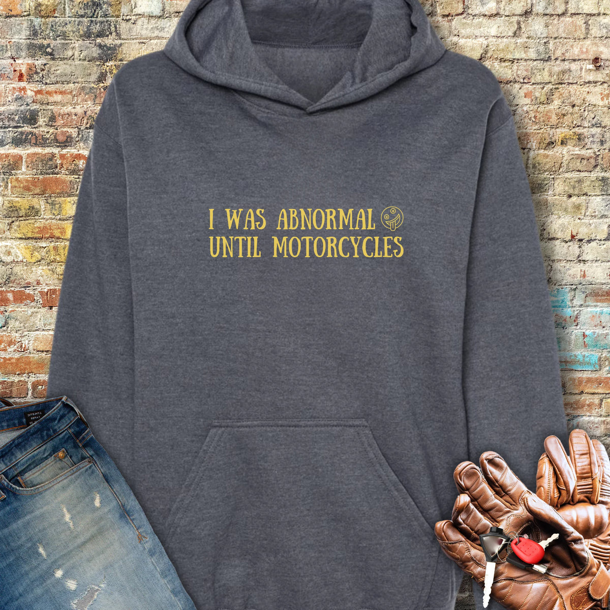 Abnormal Hoodie - Dark Heather