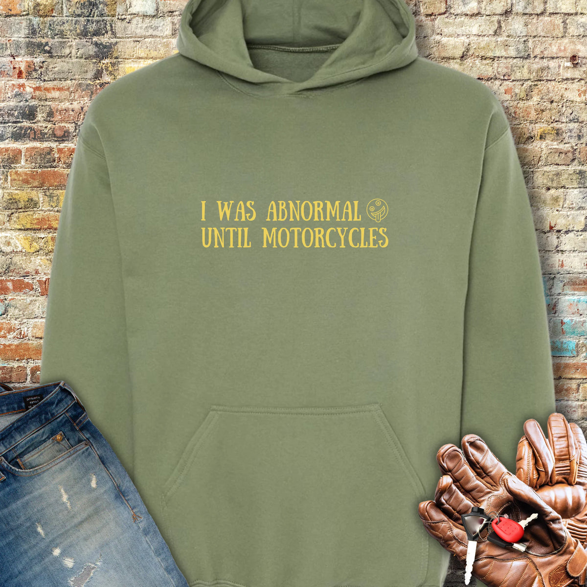 Abnormal Hoodie - Military Green
