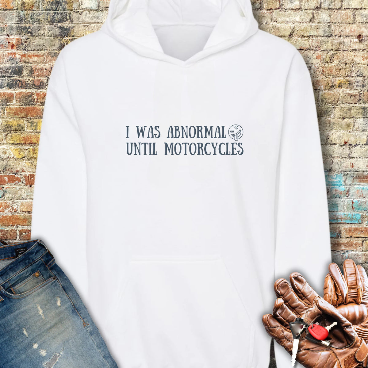 Abnormal Hoodie - White