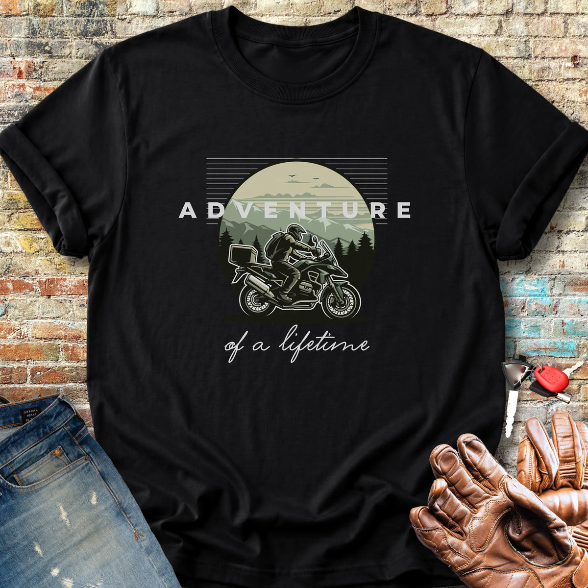 Adventure Of A Lifetime Classic T-Shirt - Black