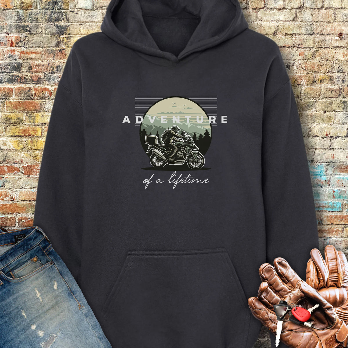 Adventure Of A Lifetime Hoodie - Black