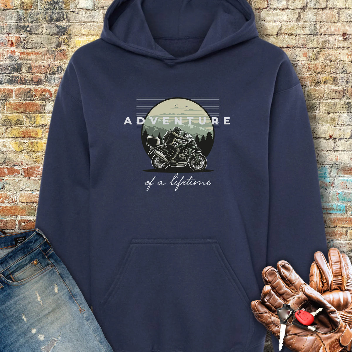 Adventure Of A Lifetime Hoodie - Navy