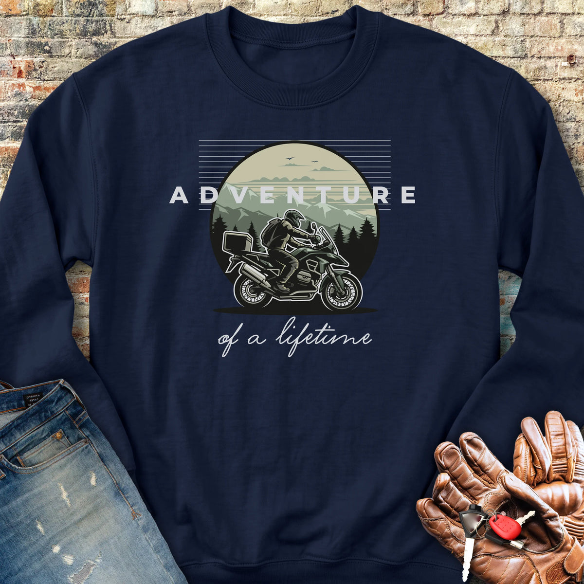 Adventure Of A Lifetime Sweatshirt - Navy