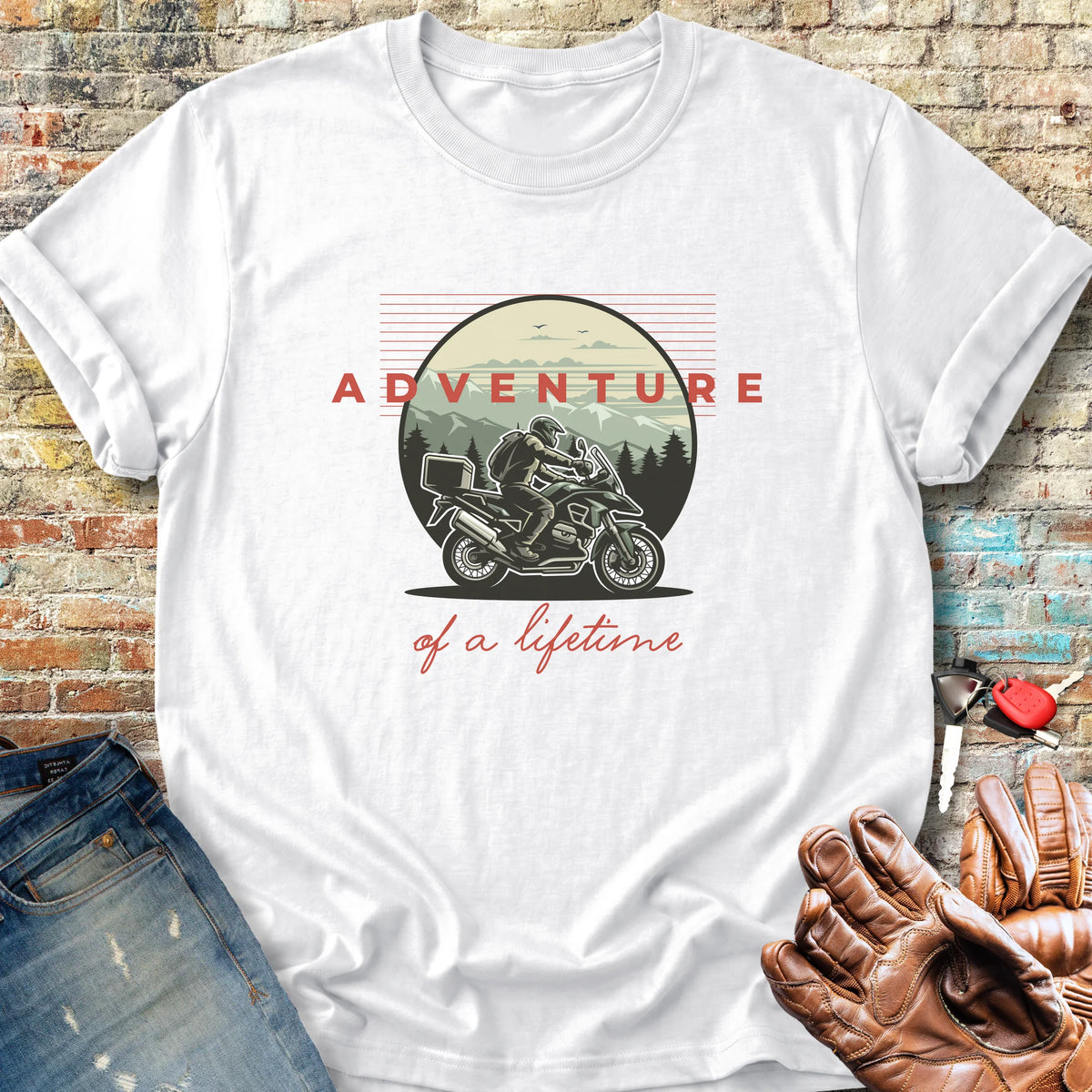 Adventure Of A Lifetime Classic T-Shirt - White