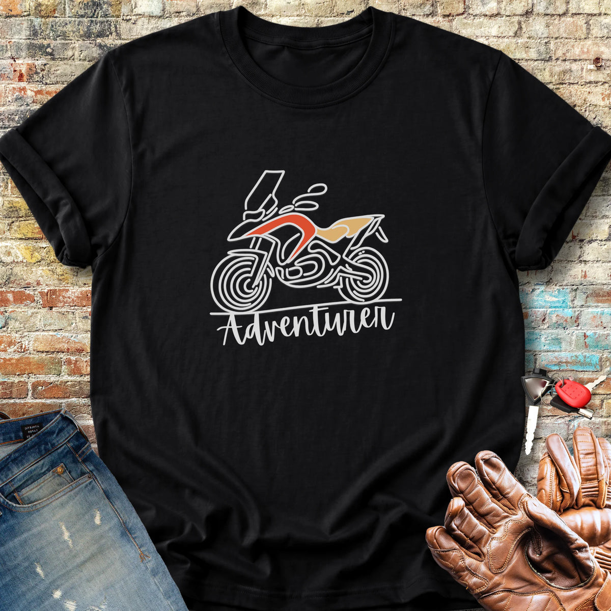 Adventurer Splash Classic T-Shirt - Black