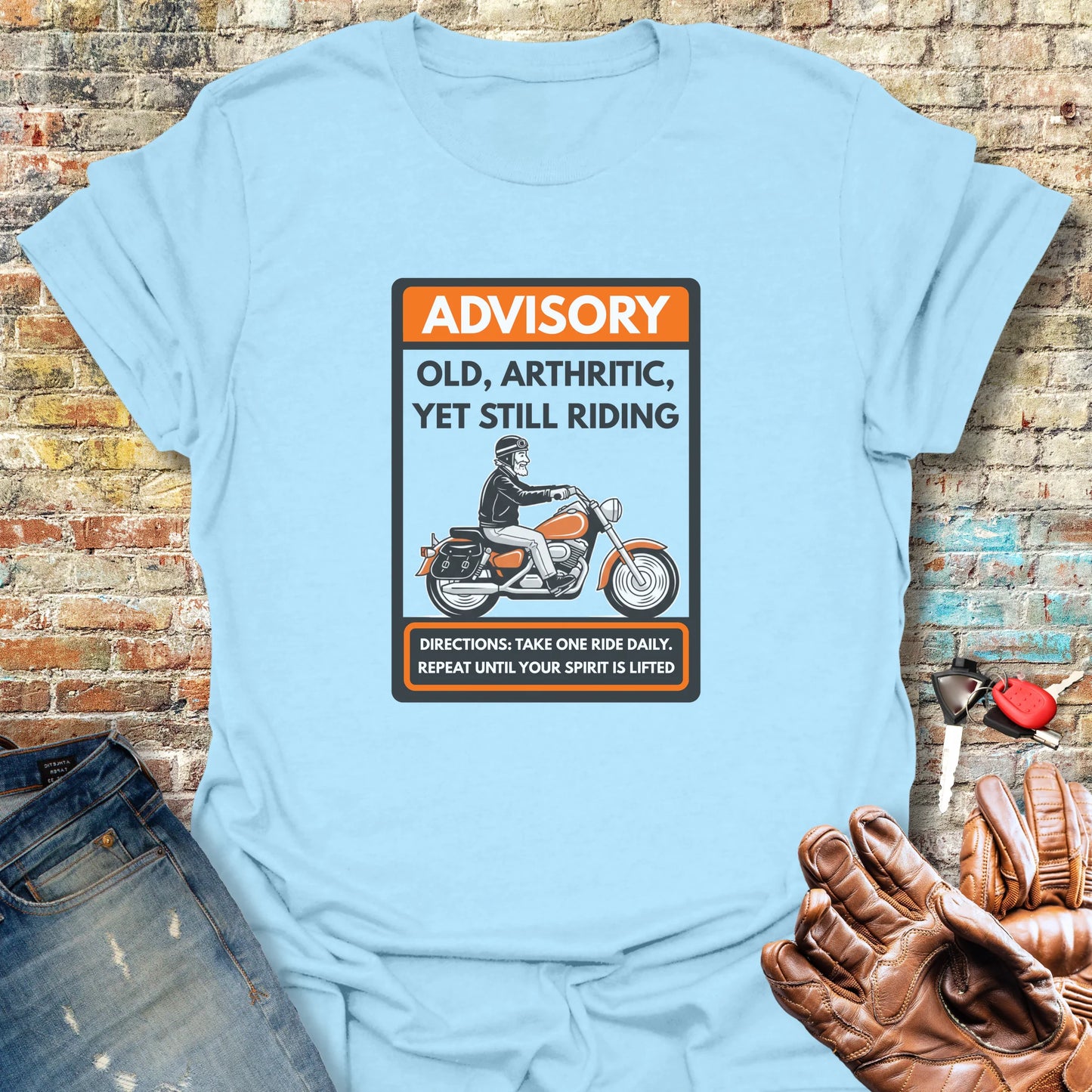 Advisory T-Shirt - Light Blue