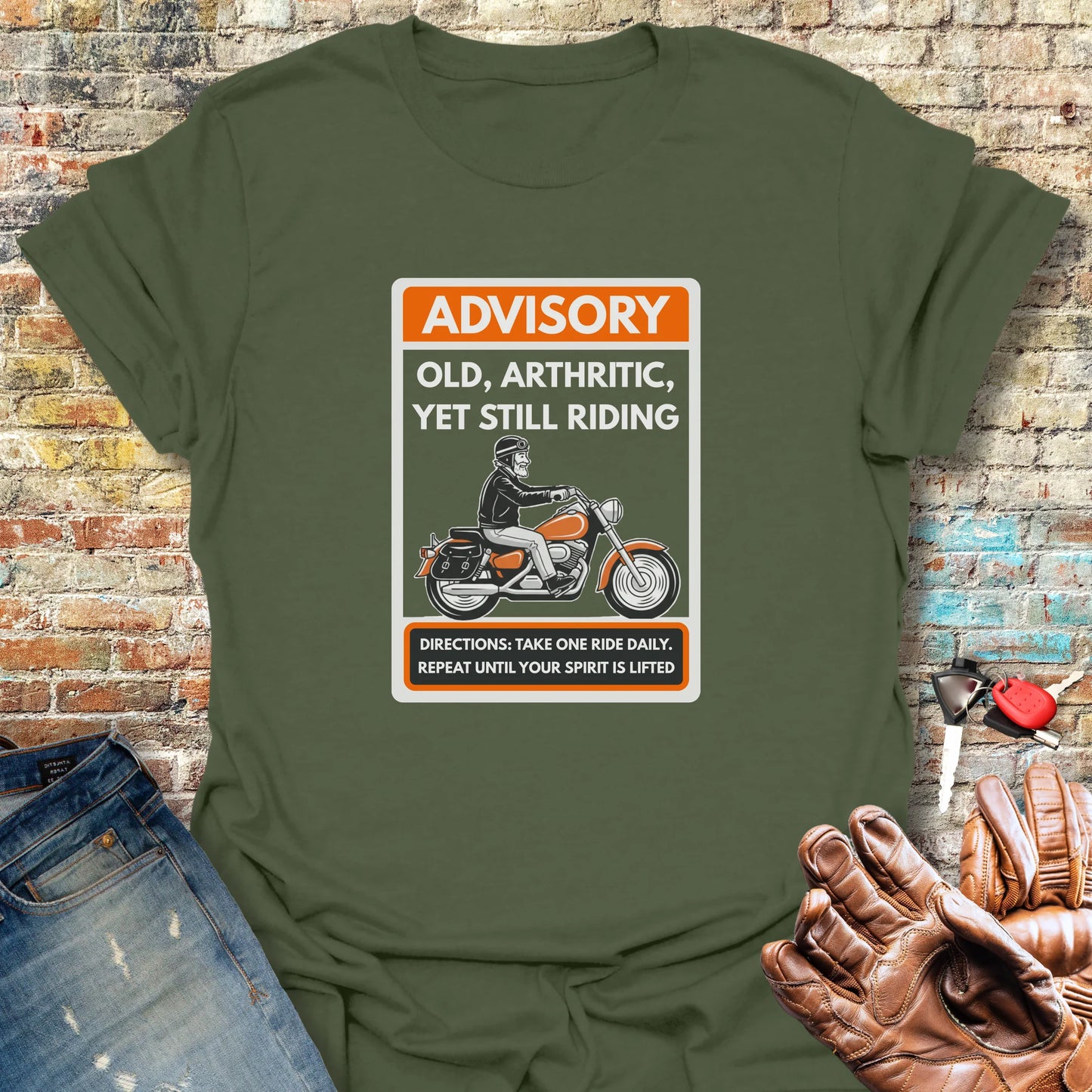 Advisory T-Shirt - Military Green