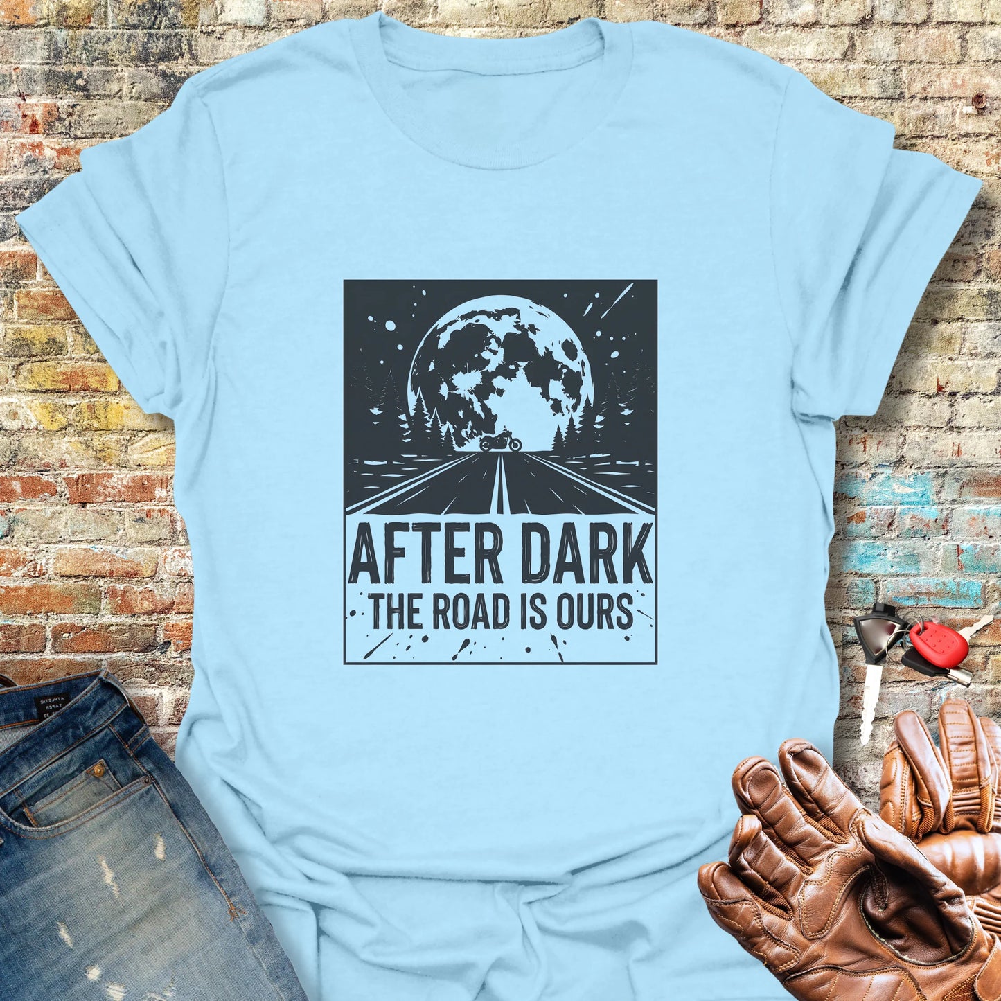 After Dark T-Shirt - Light Blue