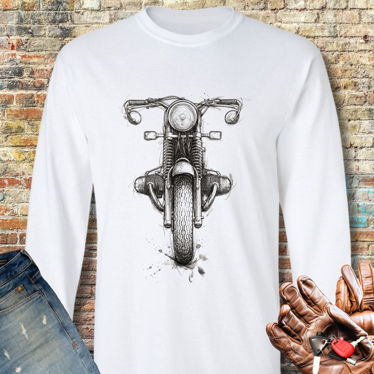 Airhead 2 Long Sleeve T-Shirt - White