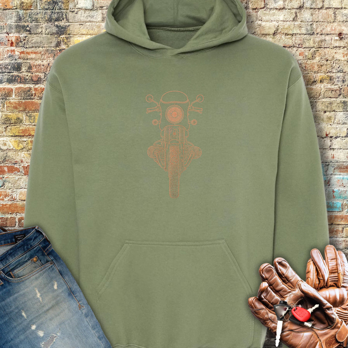 Airhead Hoodie - Military Green