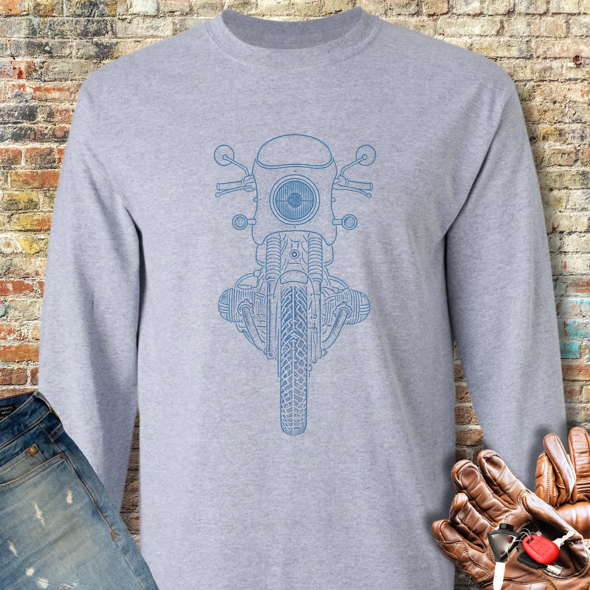 Airhead Long Sleeve T-Shirt - Sport Grey