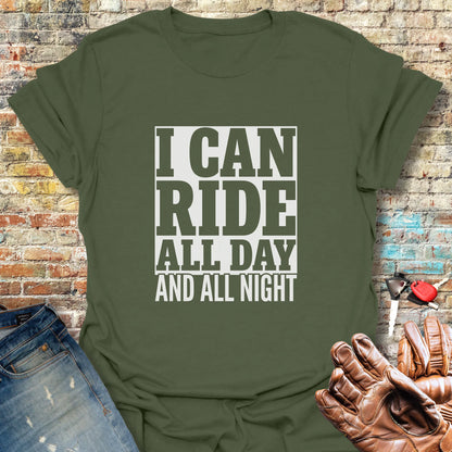 All Day All Night - Military Green