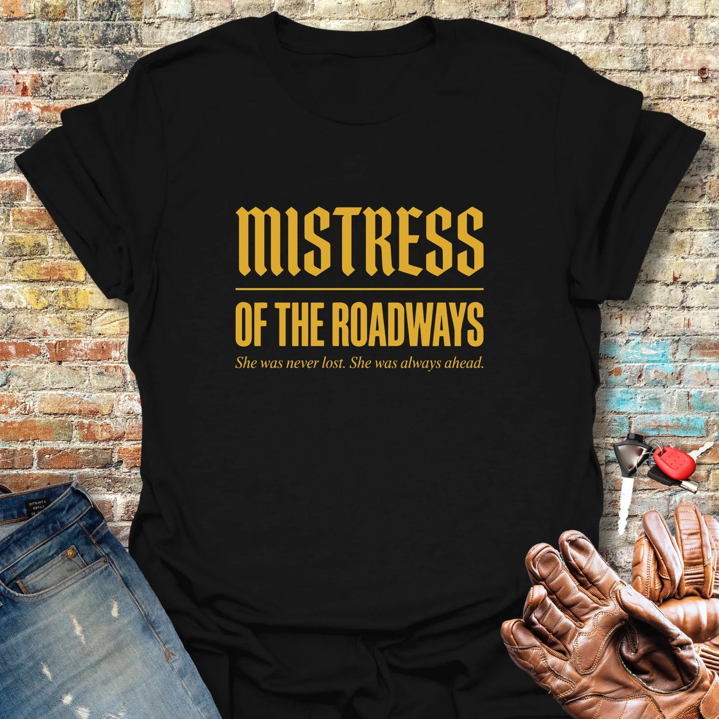 Always Ahead T-Shirt - Black
