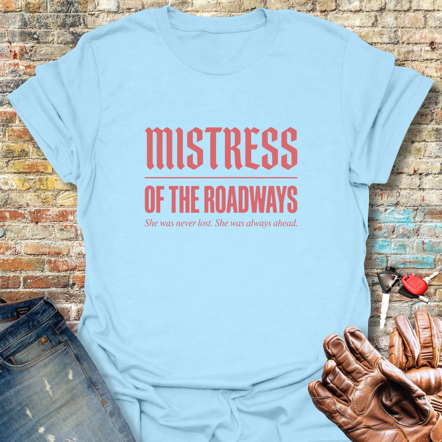 Always Ahead T-Shirt - Light Blue