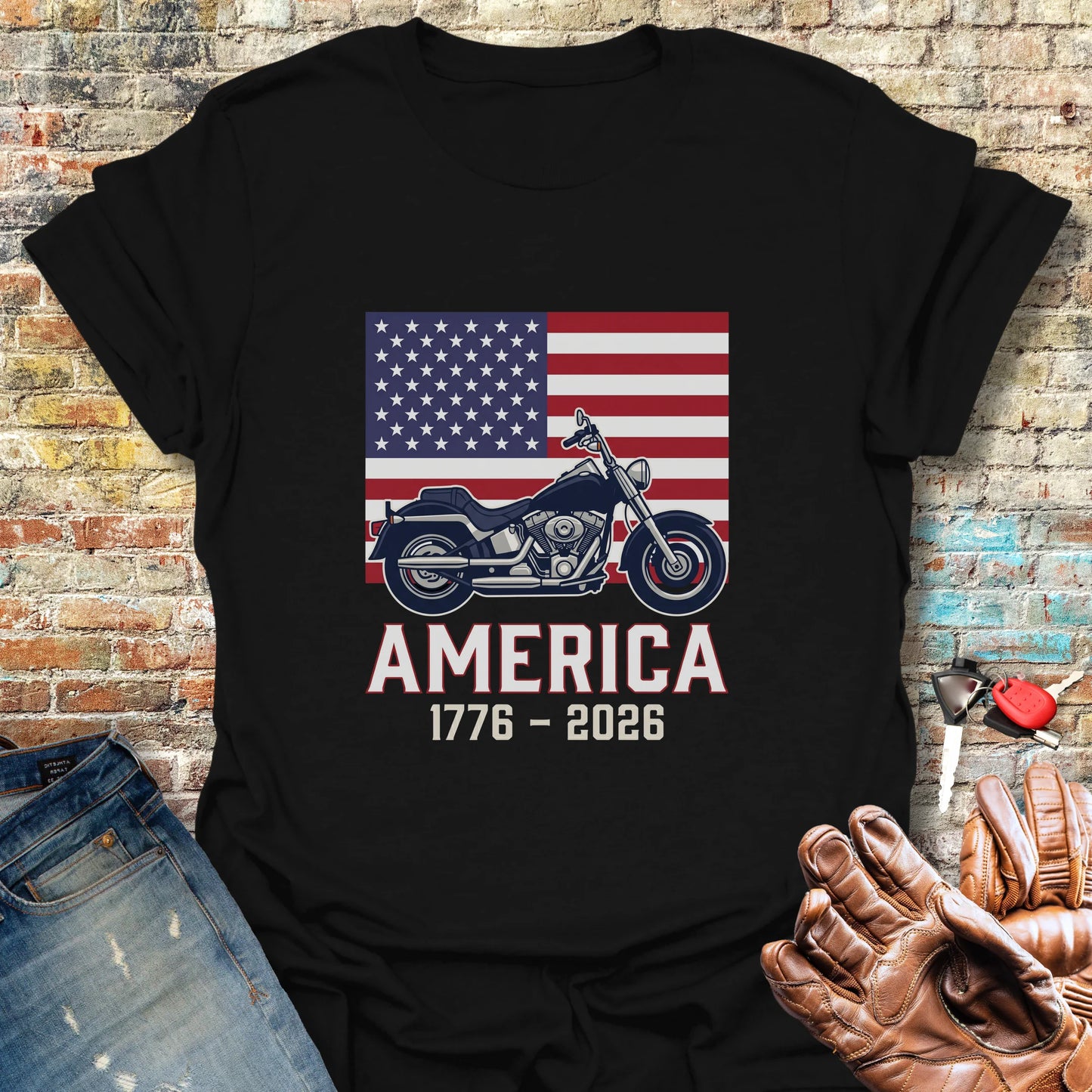 America 250 T-Shirt - Black