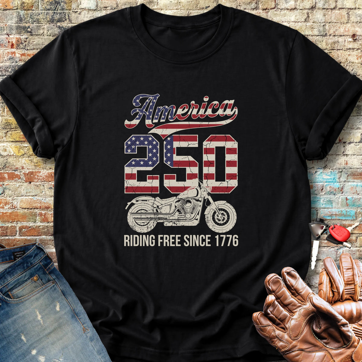 America Since 1776 Classic T-Shirt - Black