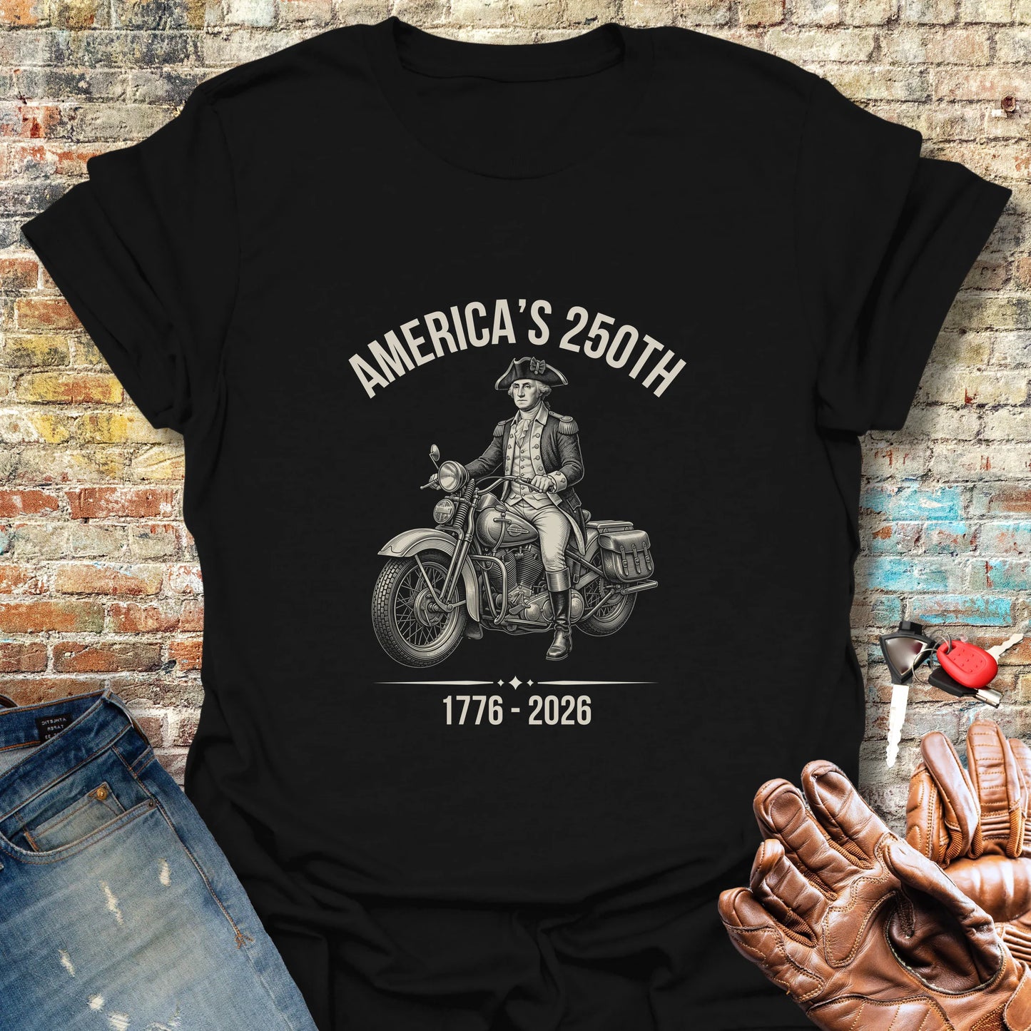 America's 250th T-Shirt - Black