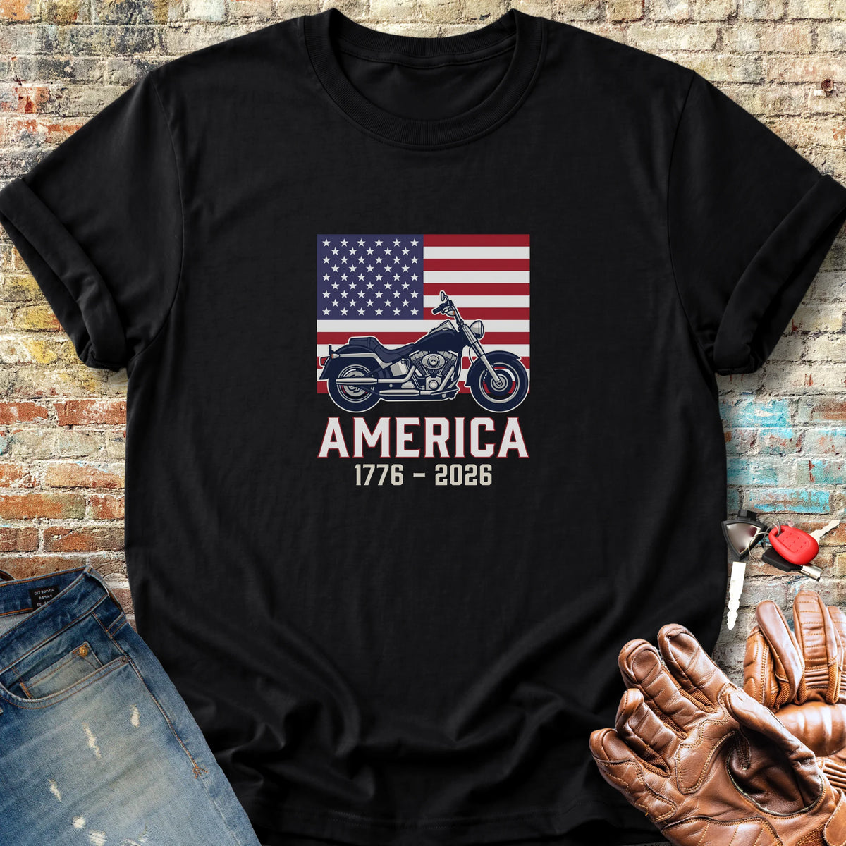 American Cruiser 250 Classic T-Shirt - Black