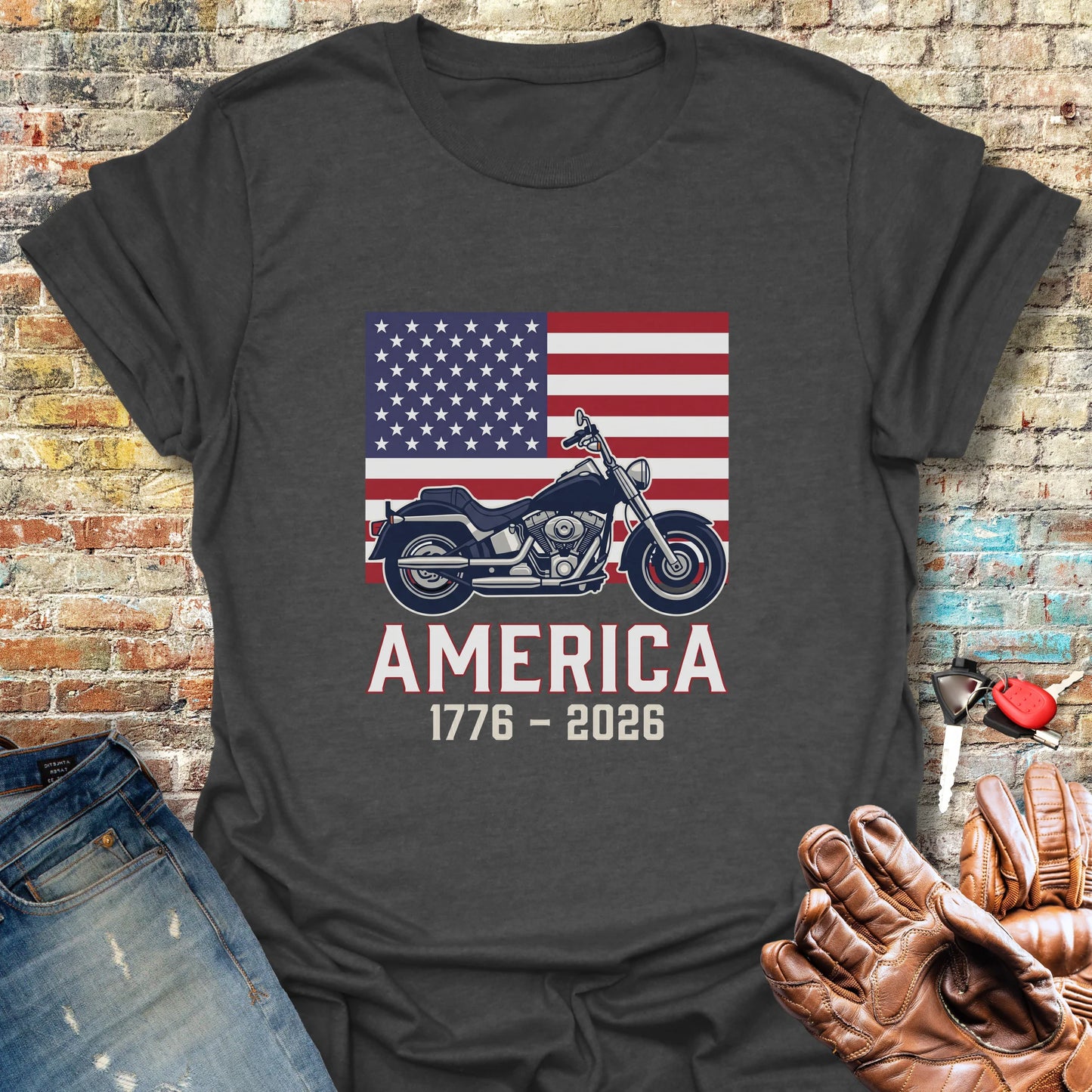 American Cruiser 250 T-Shirt - Dark Heather