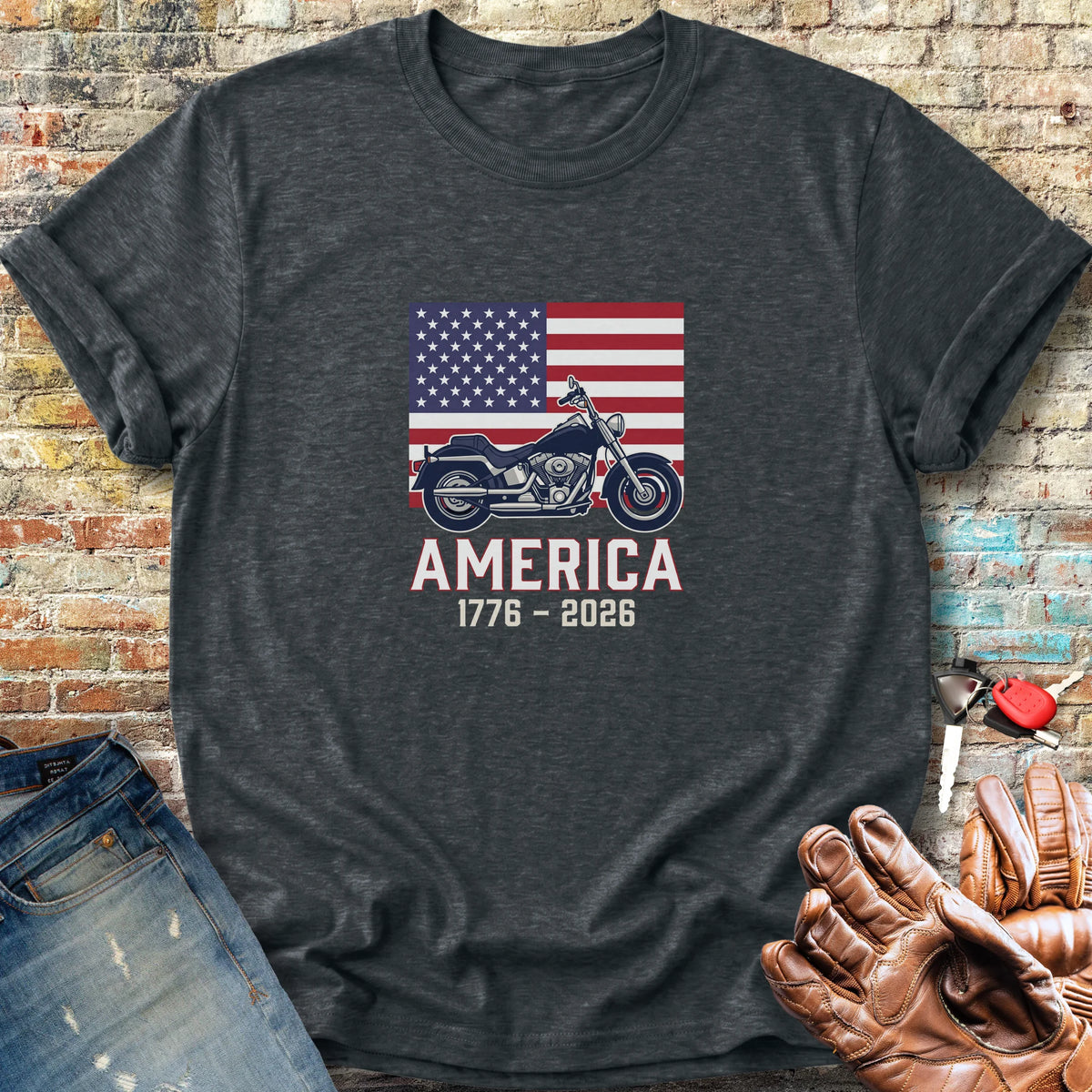 American Cruiser 250 Classic T-Shirt - Dark Heather