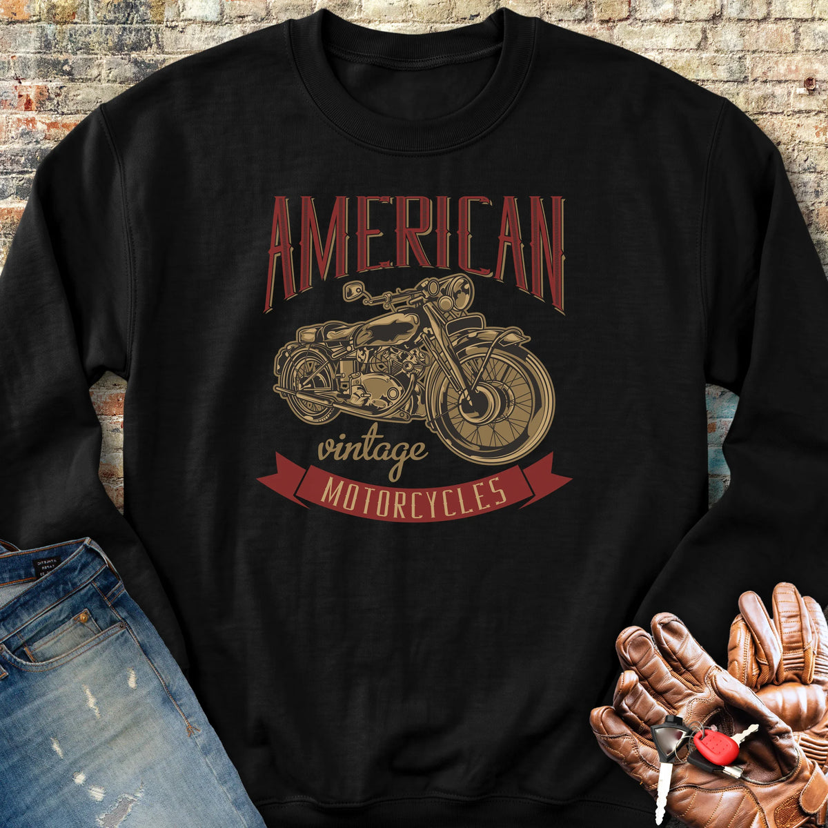 American Vintage Sweatshirt - Black