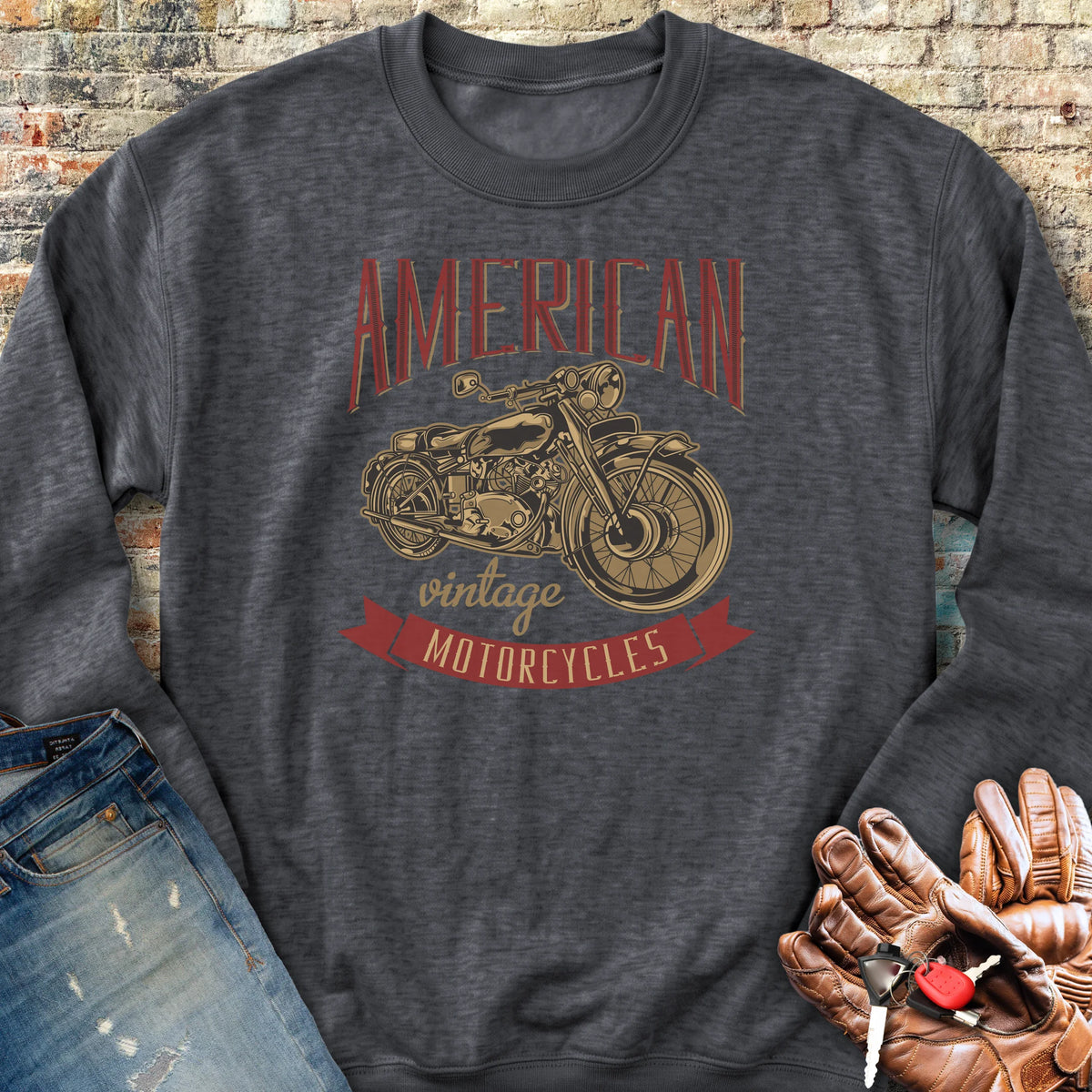 American Vintage Sweatshirt - Dark Heather
