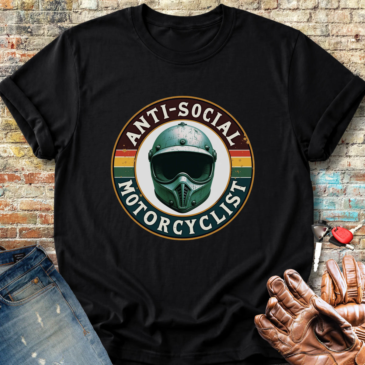 Anti-Social Classic T-Shirt - Black