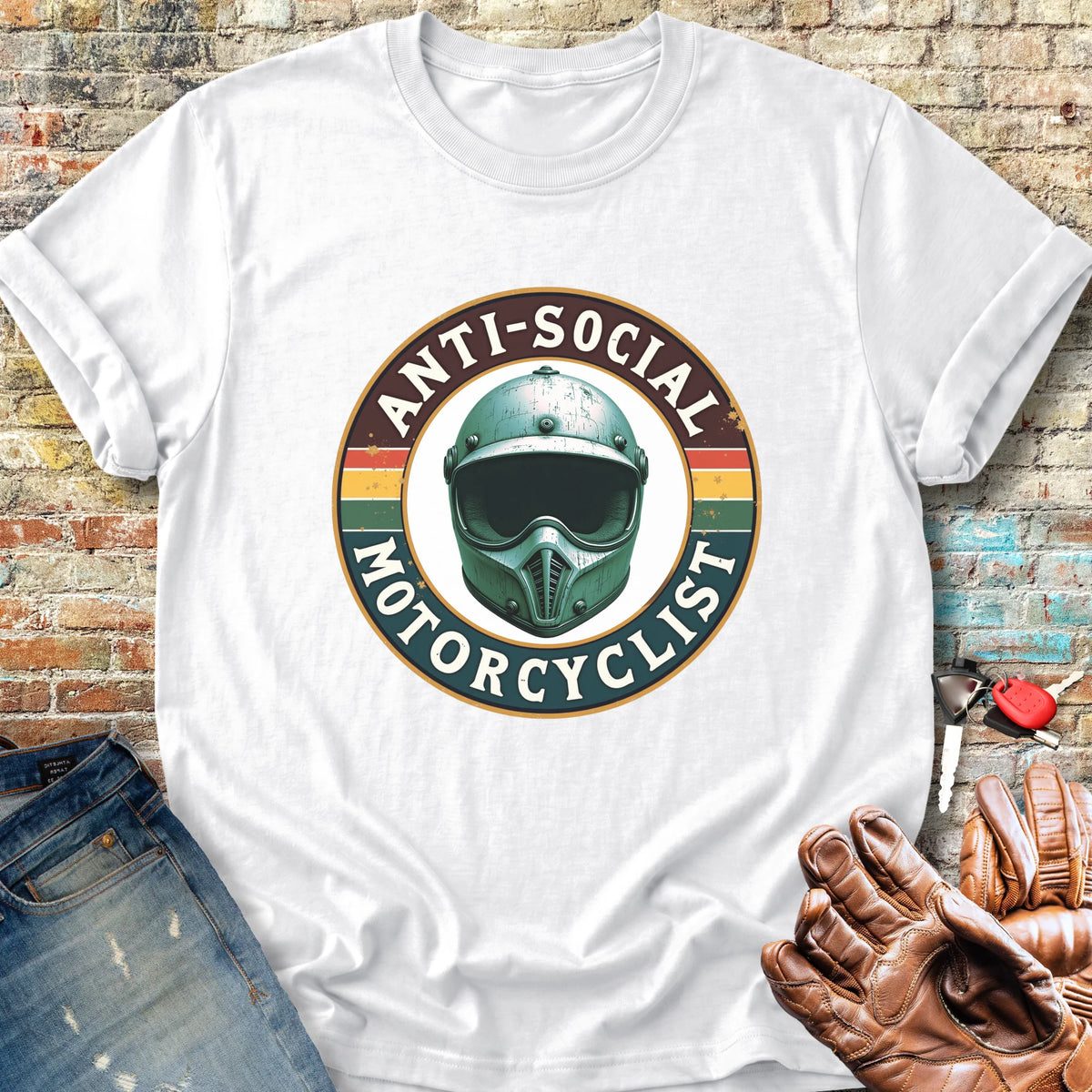 Anti-Social Classic T-Shirt - White