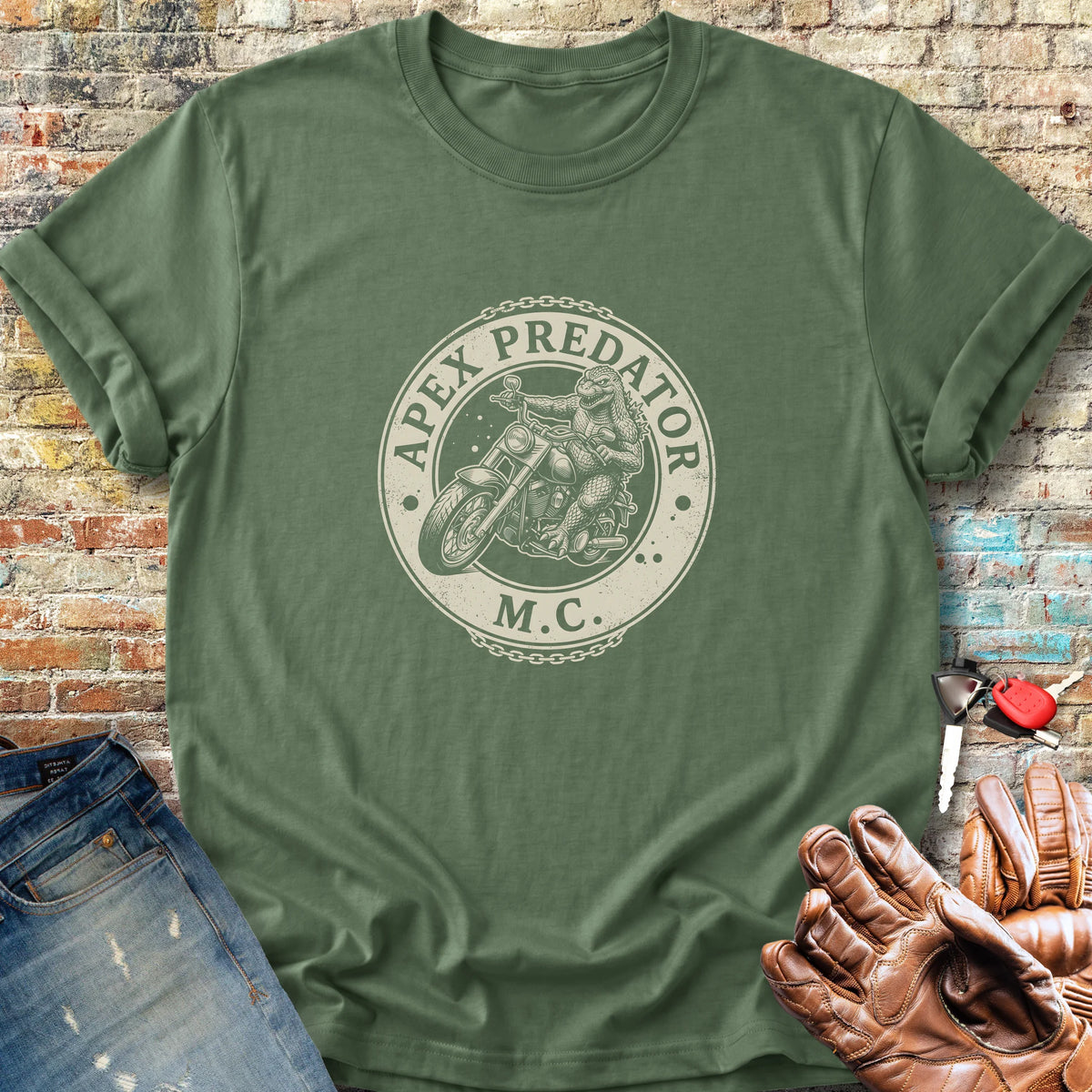 Apex Predator MC Classic T-Shirt - Military Green