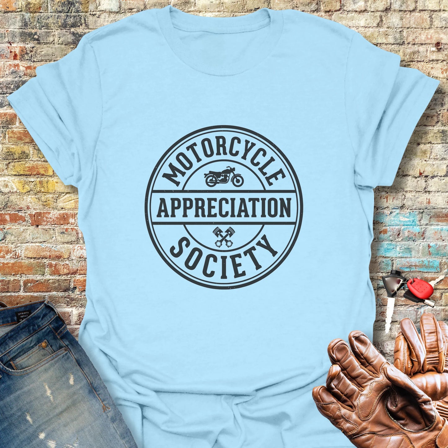 Appreciation Society T-Shirt - Light Blue