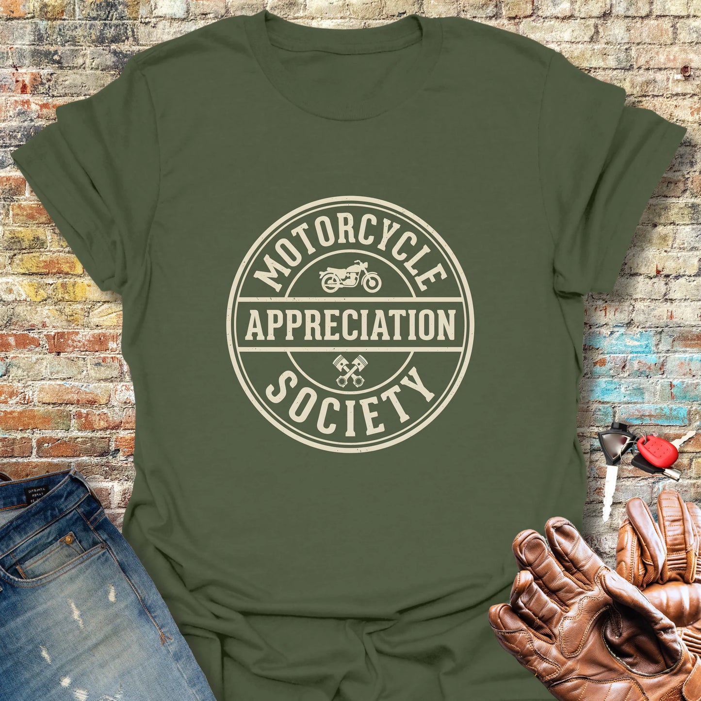 Appreciation Society T-Shirt - Military Green