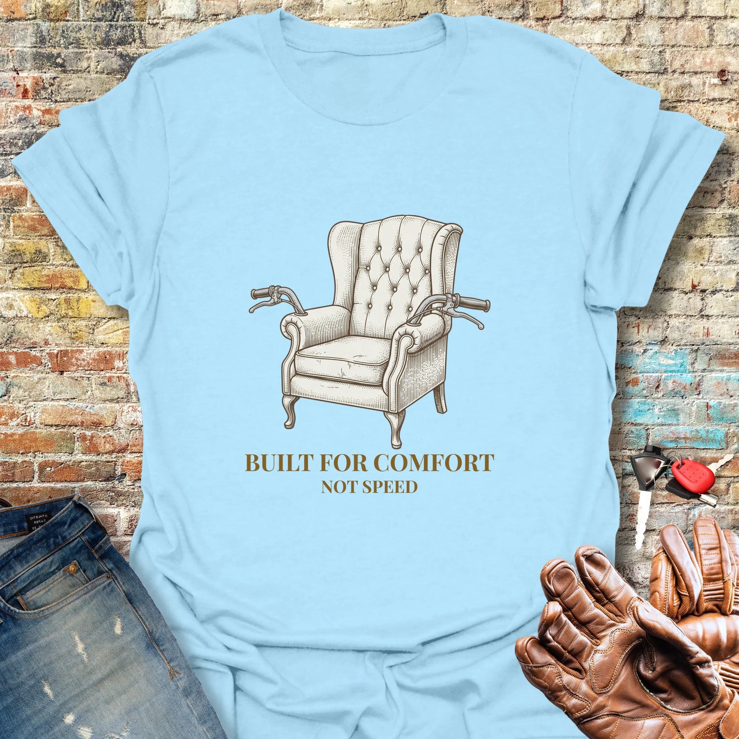 Armchair T-Shirt - Light Blue