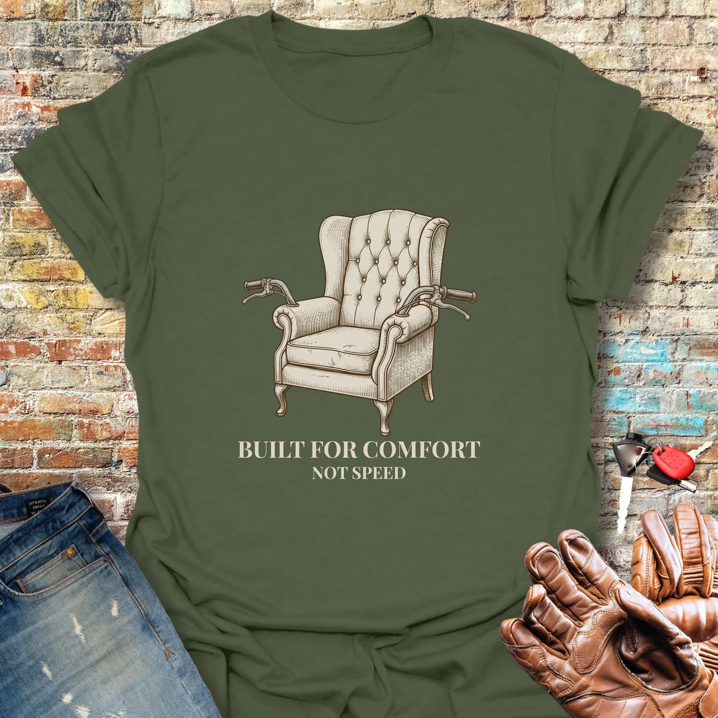 Armchair T-Shirt - Military Green