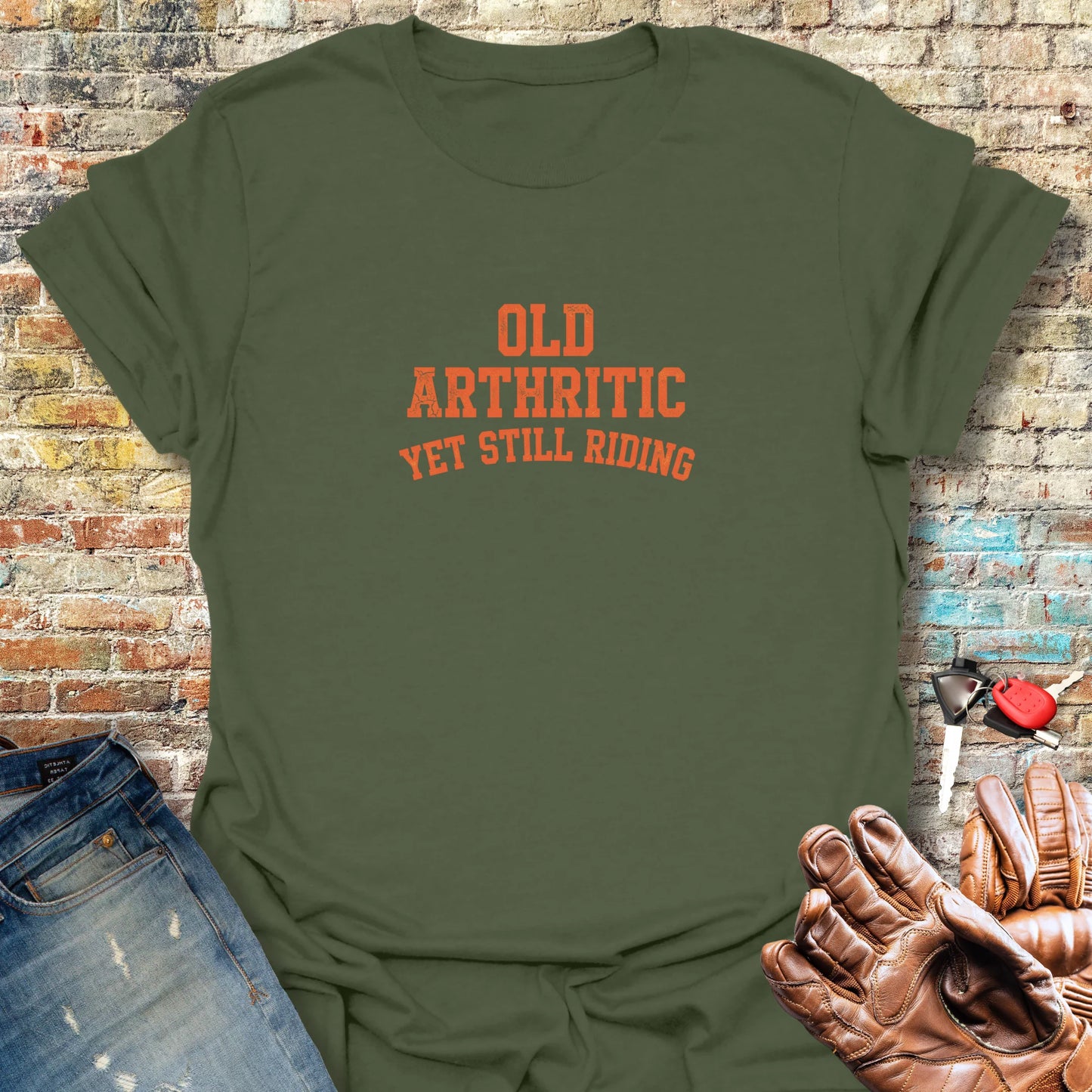 Arthritic T-Shirt - Military Green