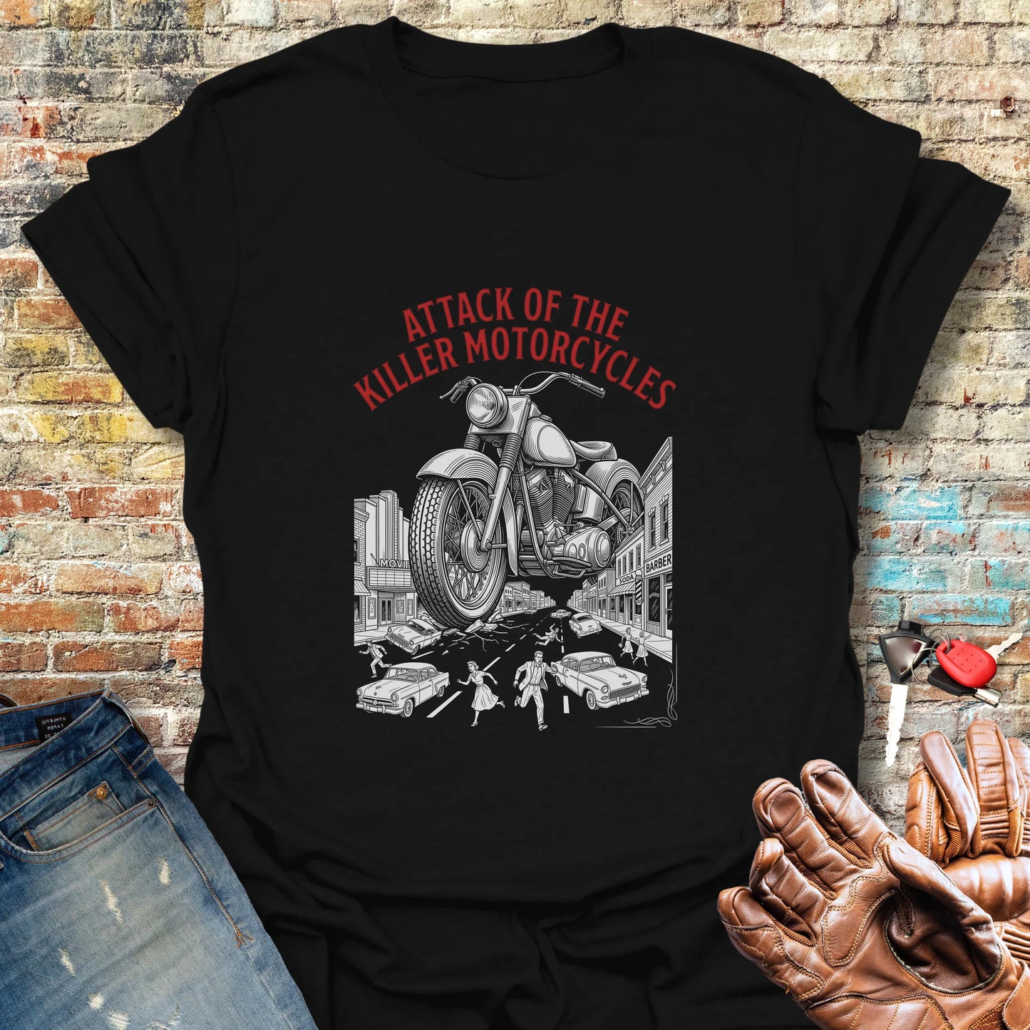 Attack T-Shirt - Black