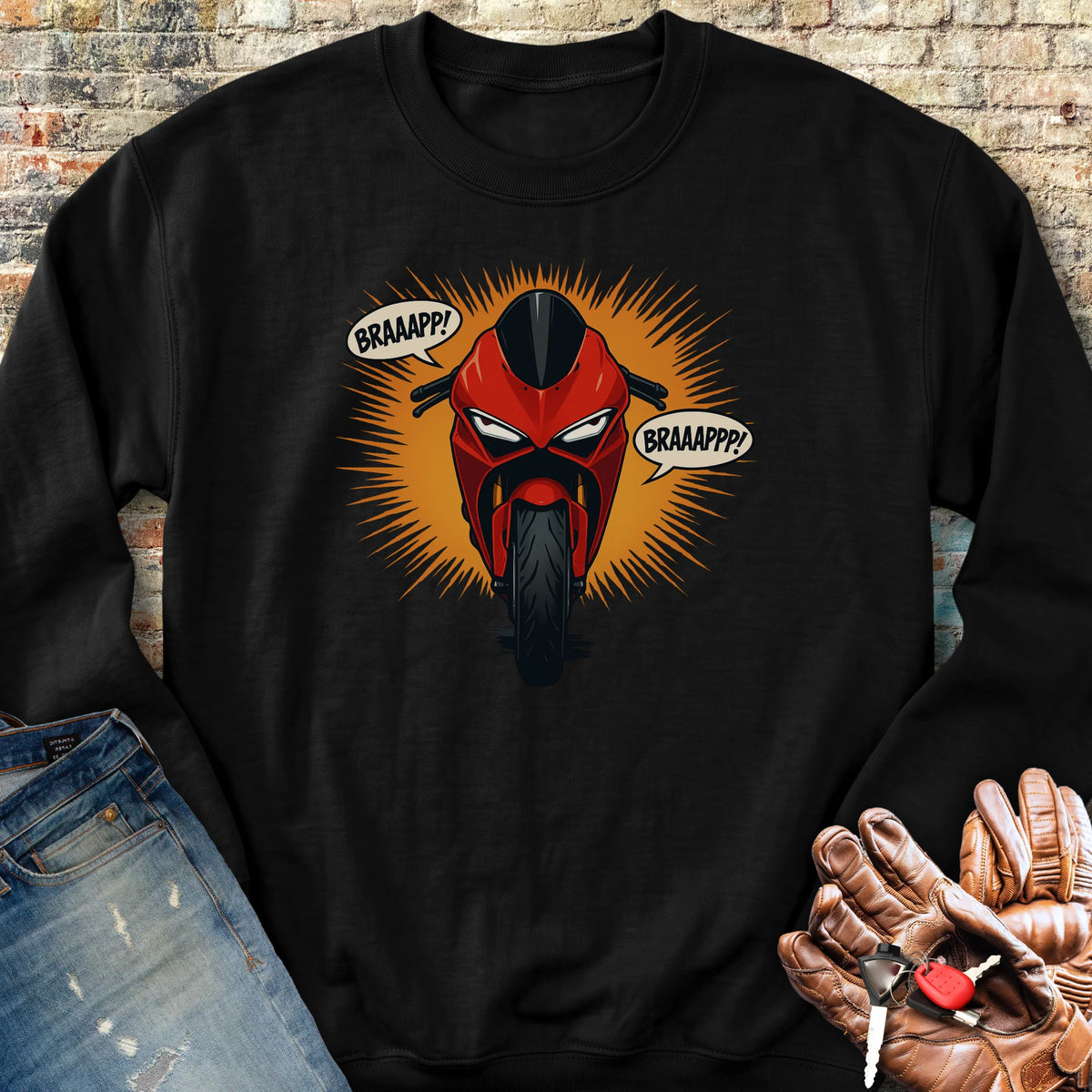 BRAAPPP Sweatshirt - Black