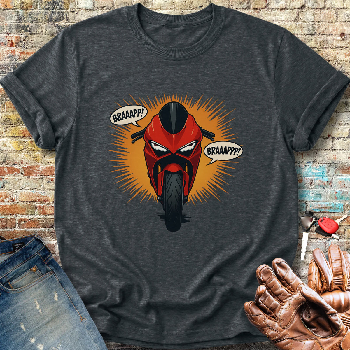 BRAAPPP Classic T-Shirt - Dark Heather