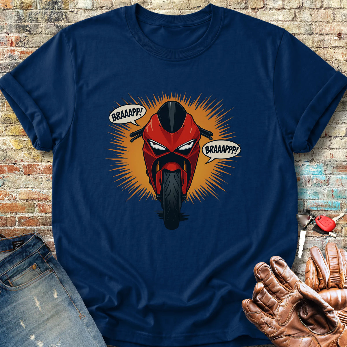 BRAAPPP Classic T-Shirt - Navy