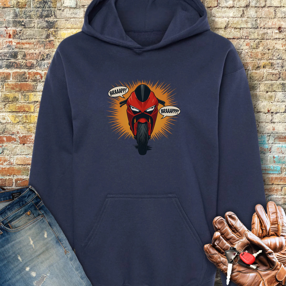 BRAAPPP Hoodie - Navy