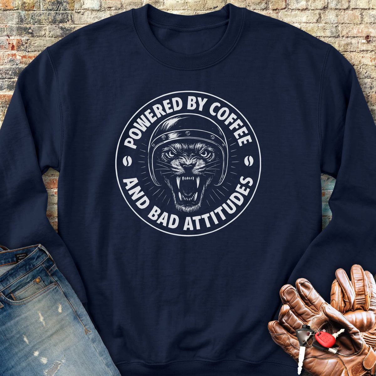 Bad Attitudes Sweatshirt - Navy