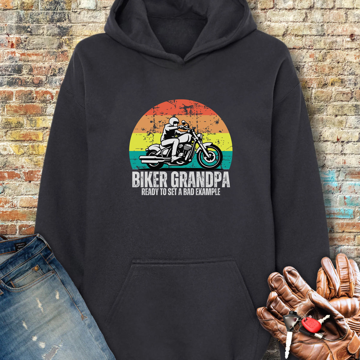 Bad Example Hoodie - Black
