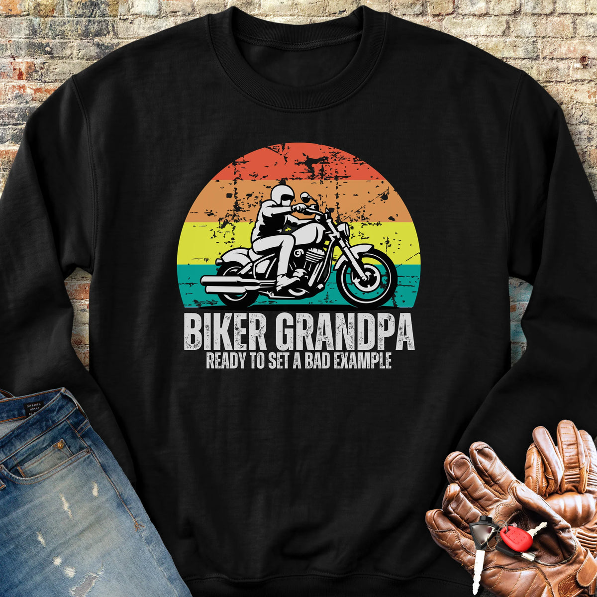 Bad Example Sweatshirt - Black