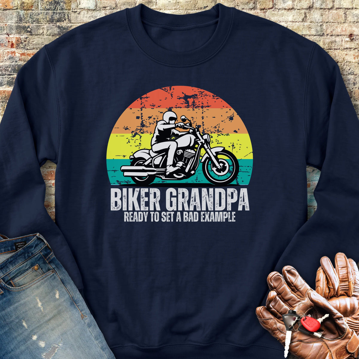Bad Example Sweatshirt - Navy