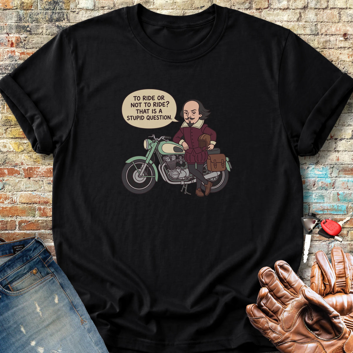 Bard Speech Bubble Classic T-Shirt - Black