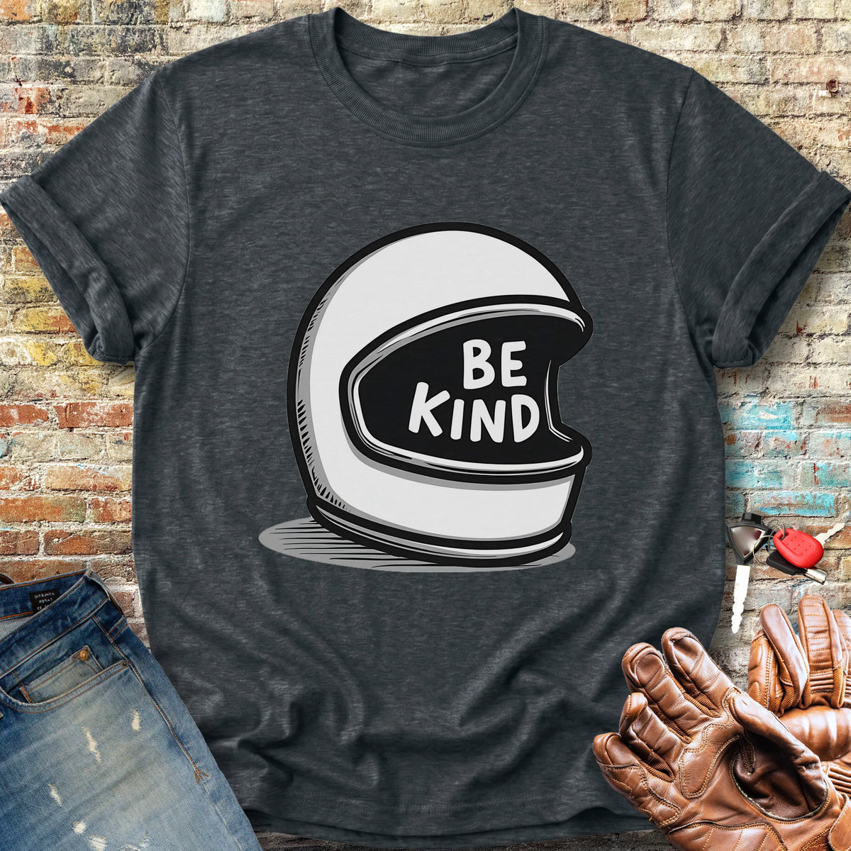 Be Kind Classic T-Shirt - Dark Heather