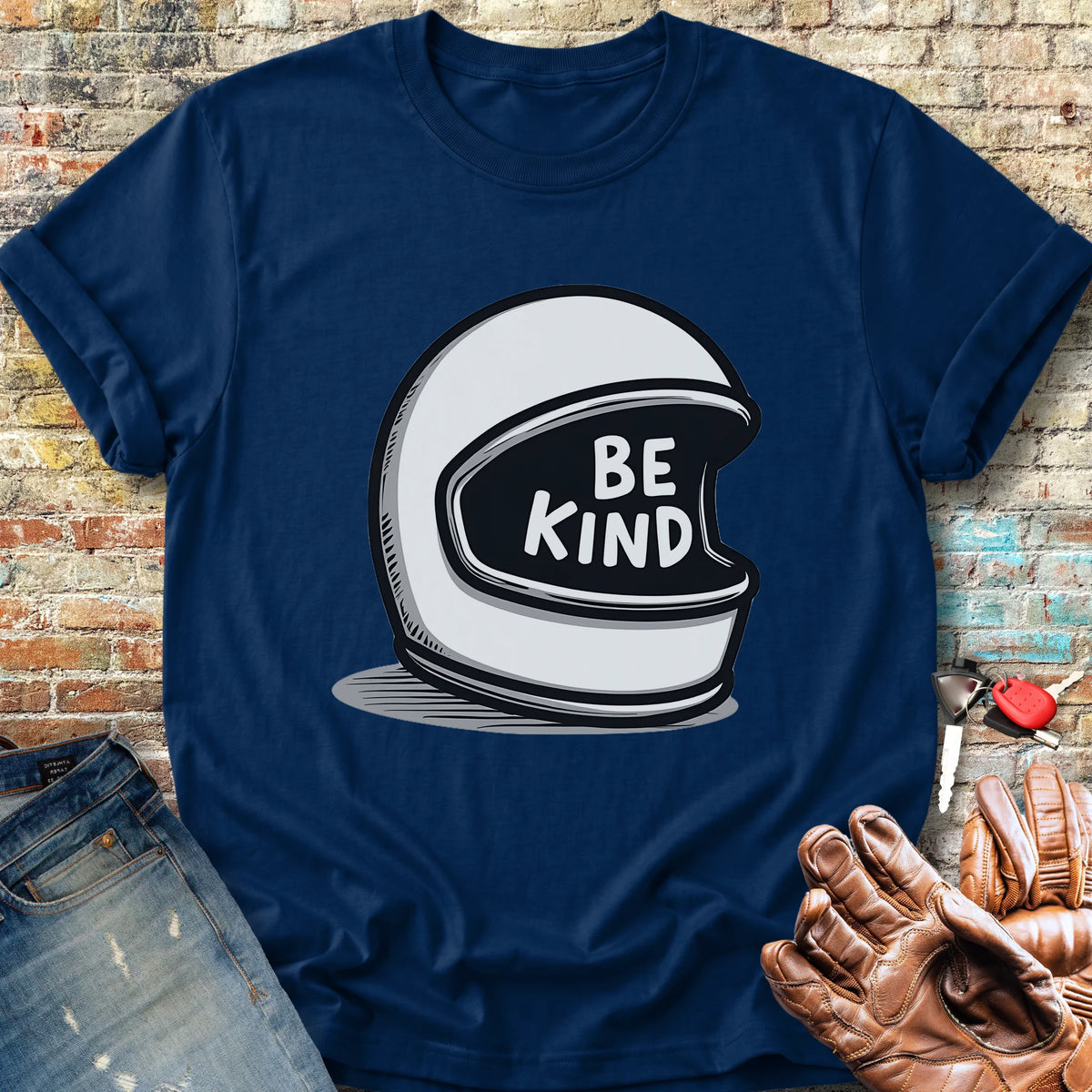 Be Kind Classic T-Shirt - Navy